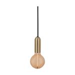 Ledvance Vintage 1906 Pendelleuchte Rund Gold Braun | Geeignet für E27