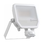 Ledvance Led-Scheinwerfer Aluminium Weiß 41W 6000lm 100D - 840 Kaltweiß | IP65 - Bewegungs- Und Lichtsensor - Symmetrisch