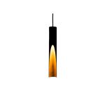 Eglo Pendelleuchte Barbotto Stahl Schwarz, Gold 4.5W 345lm - 830 Warmweiß | Geeignet für GU10