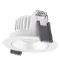 Ledvance LED-Spot Adjust Aluminium Weiß 8W 640lm 36D - 927 Extra Warmweiß | Ausschnitt 68mm - IP20 - Höchste Farbwiedergabe - Dimmbar