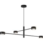 Nordlux Pendelleuchte Clyde 20W 827 350lm 120D Schwarz - Metall | Dimmbar - Extra Warmweiß
