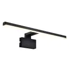 Nordlux Marlee 50 Wandleuchte Metall Schwarz 8.9W 800lm - 930 Warmweiß | IP44 - Höchste Farbwiedergabe