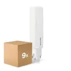 Mehrfachpackung 9x Philips CorePro PL-C LED 6.9W 770lm - 840 Kaltweiß | 2-Pins - Ersatz Für 18W