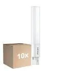 Mehrfachpackung 10x Philips CorePro PL-S LED 5W - 830 Warmweiß | 2-Pins - Ersatz Für 11W