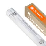 Ledvance Réglette LED Étanche Imperméable Boîtier Vide  Performance | Convient Pour 1x60cm Tube LED