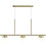 Nordlux Contina Suspension Luminaire Métal 3-Spot Laiton | Convient pour 3x G9