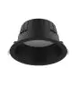 Noxion Downlight LED Hera Profond Encastré Noir 21W 2400lm - 827-840 CCT | 226mm - Diamètre 200mm