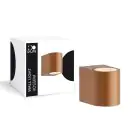 D'Lite Applique Murale Vossem Métal Bronze| IP54 - Convient pour 1x GU10 