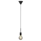 Nordlux Paco Pendulum Métal Noir | Convient pour 1x E27