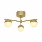 Nordlux Contina Plafonnier Métal Laiton | Convient pour 3x G9